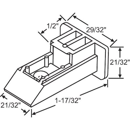 Strybuc Balance Top Sash Guide 900-11075